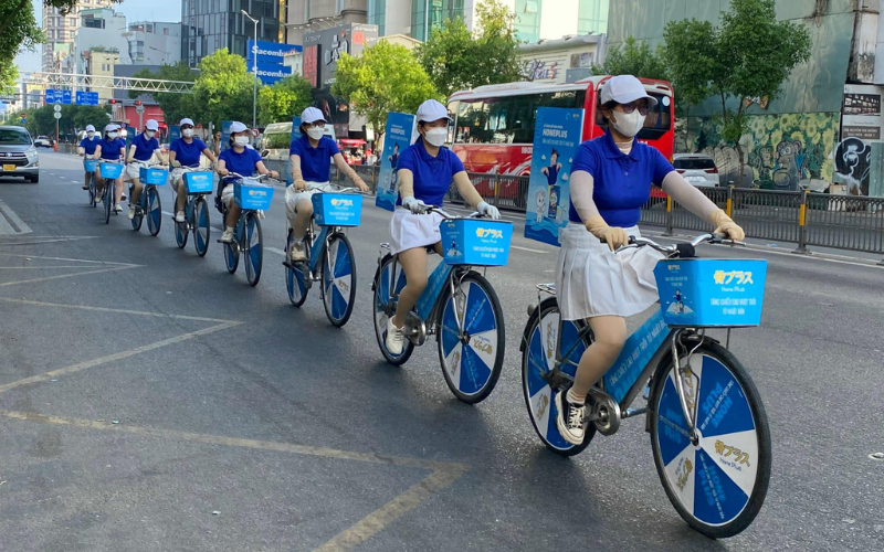 Chiến dịch đạp xe roadshow của Honeplus